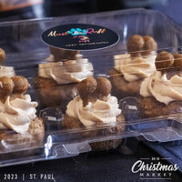 Mini Ruffcakes: carrots, applesauce, yogurt, and honey for a paw-fect mini (mini): celebration pickup and delivery only